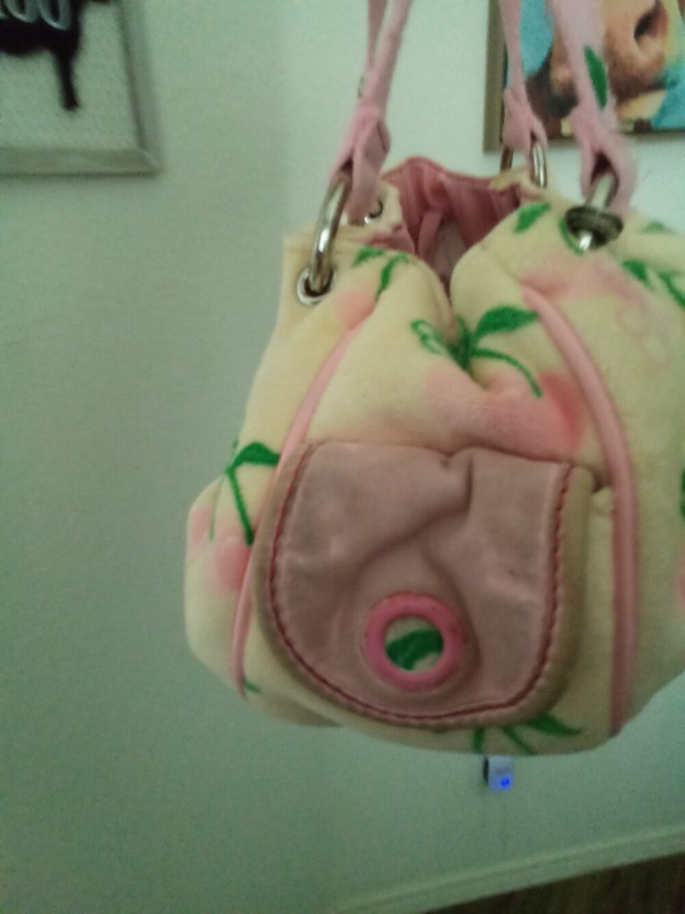 CHERRY GELATO VINTAGE JUICY COUTURE FLUFFY - Picture 9 of 12